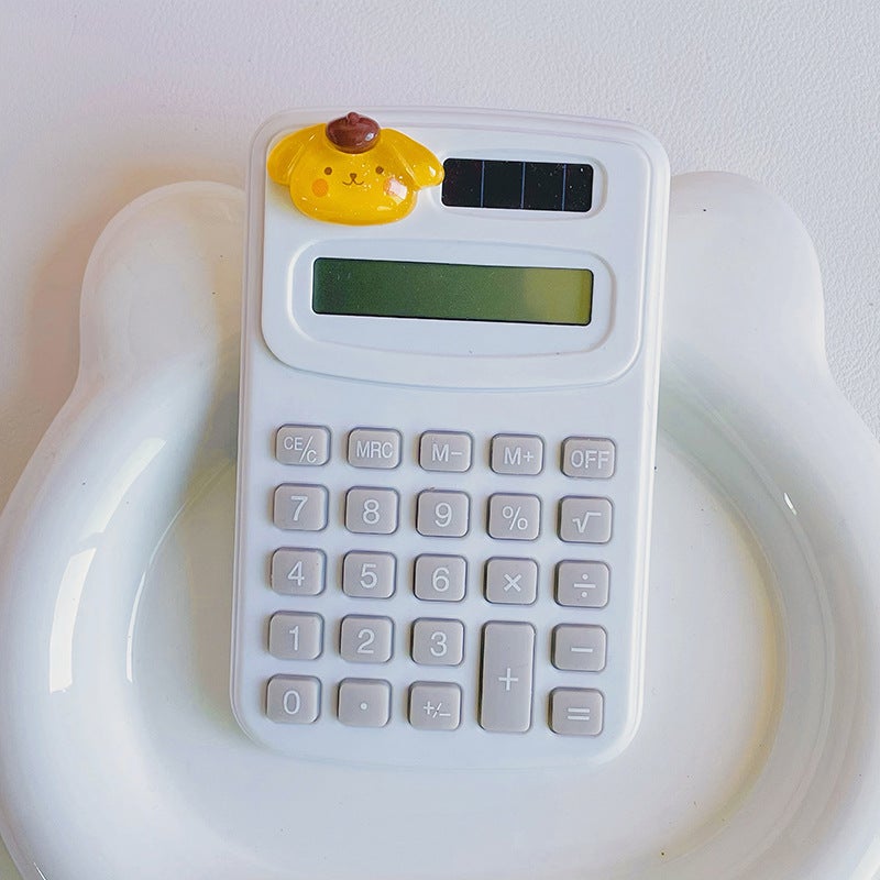 Calculator Cartoon Cute Mini Office Primary School Exam Multifunctional Portable Small Portable Computer - Image 1